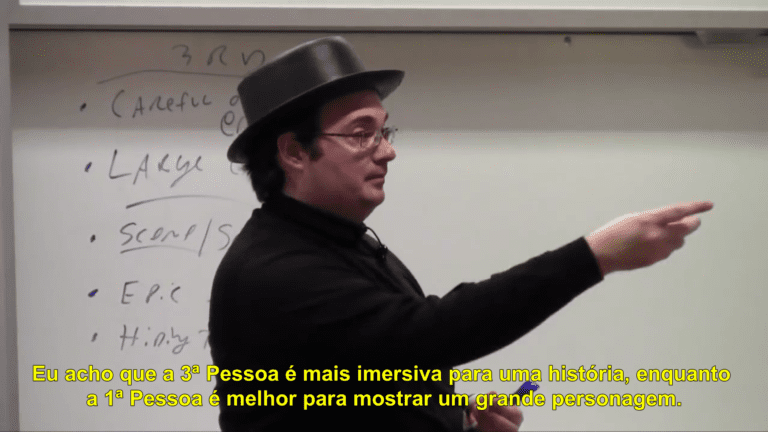 Curso de Escrita Criativa Brandon Sanderson - Ponto de Vista em Terceira Pessoa